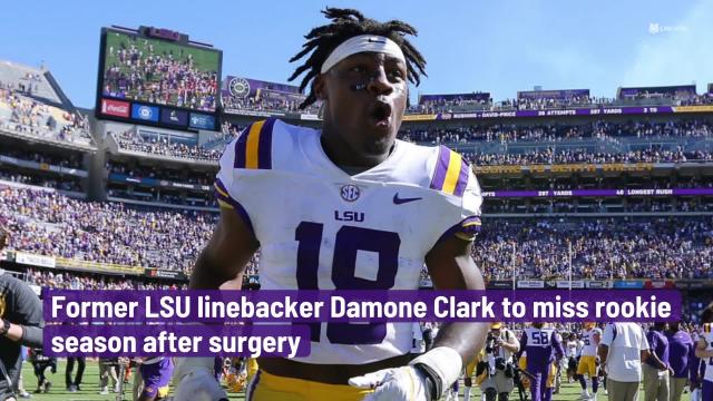 Dallas Cowboys pick former LSU linebacker Damone Clark in fifth round