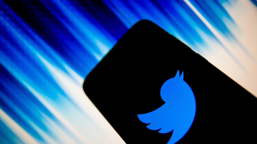 In this photo illustration Twitter logo is displayed on a smartphone screen in Athens, Greece on December 14, 2020. (Photo by Nikolas Kokovlis/NurPhoto via Getty Images)