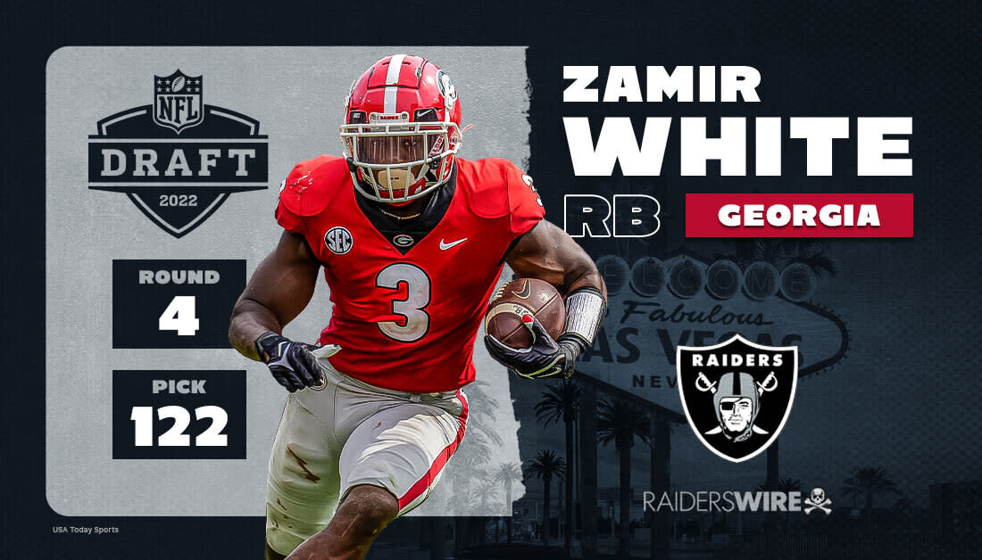 Raiders select Georgia RB Zamir White with pick No. 122