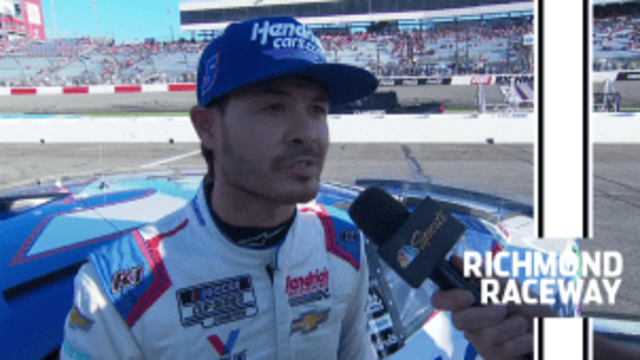 Larson on Cup pole win: ‘I was not expecting to do that’