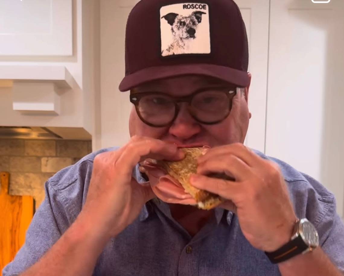 Eric Stonestreet makes ‘the best sandwich you’ll ever eat.’ The secret is the cheese