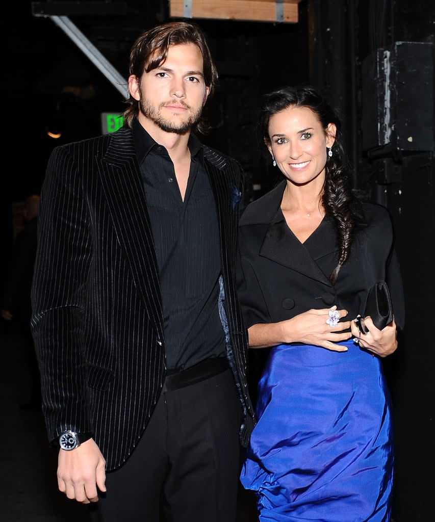 Demi Moore Says Ashton Kutcher Used Threesomes To "Justify" Cheating