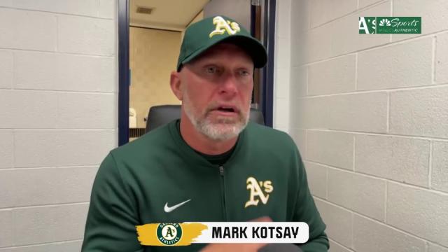 Kotsay believes Wood pitched well in A's loss to Guardians