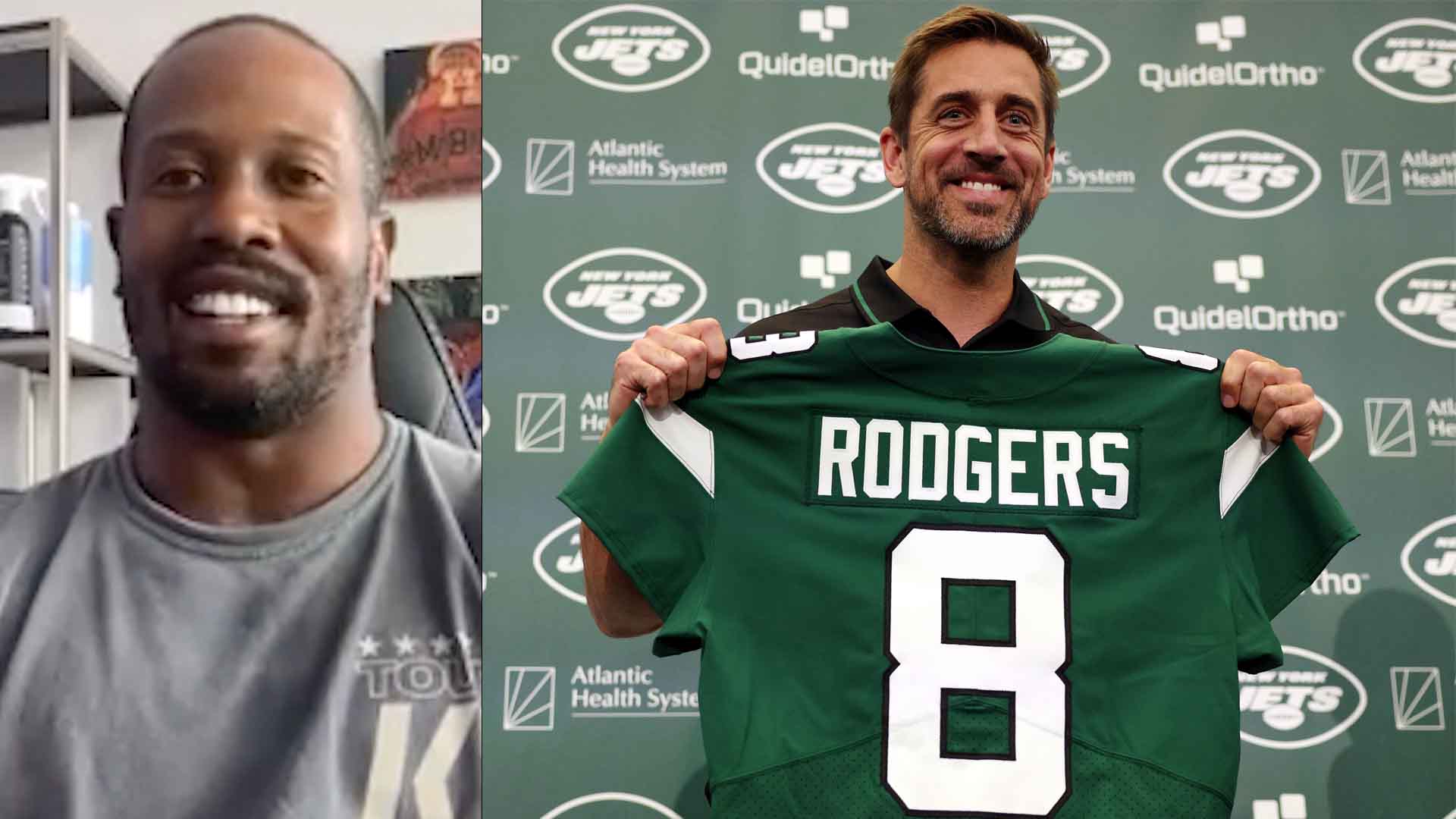 Aaron Rodgers wears shirt revealing who his favorite receiver will