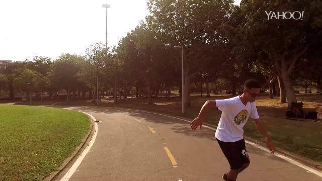 Karina LeBlanc learns to skate like an Olympian