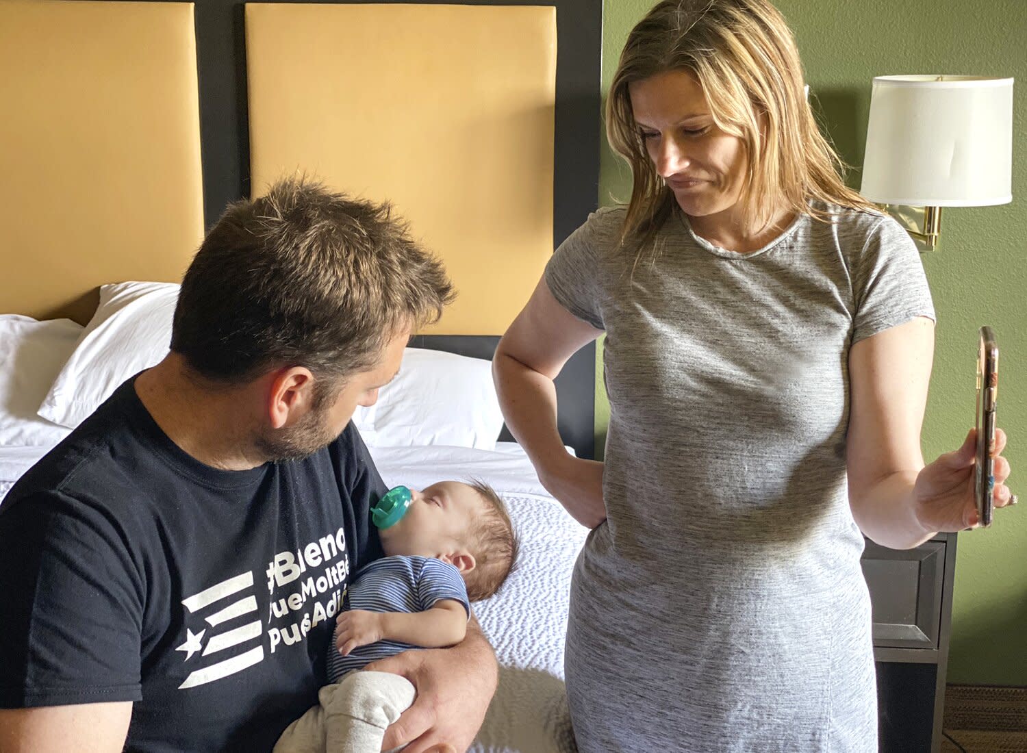 Dads Finally Meet Their Newborn After COVID-19 Travel Restrictions Keep Them Continents Apart