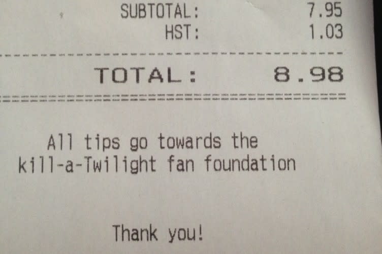 11 Excellent Hidden Messages On Restaurant Receipts