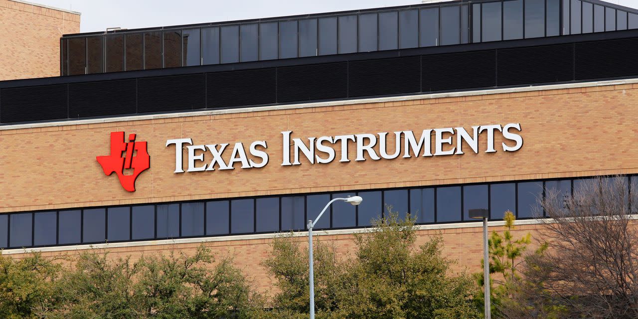 Texas Instruments’ Revenue Forecast Falls Short. It’s a Bad Economic Signal.