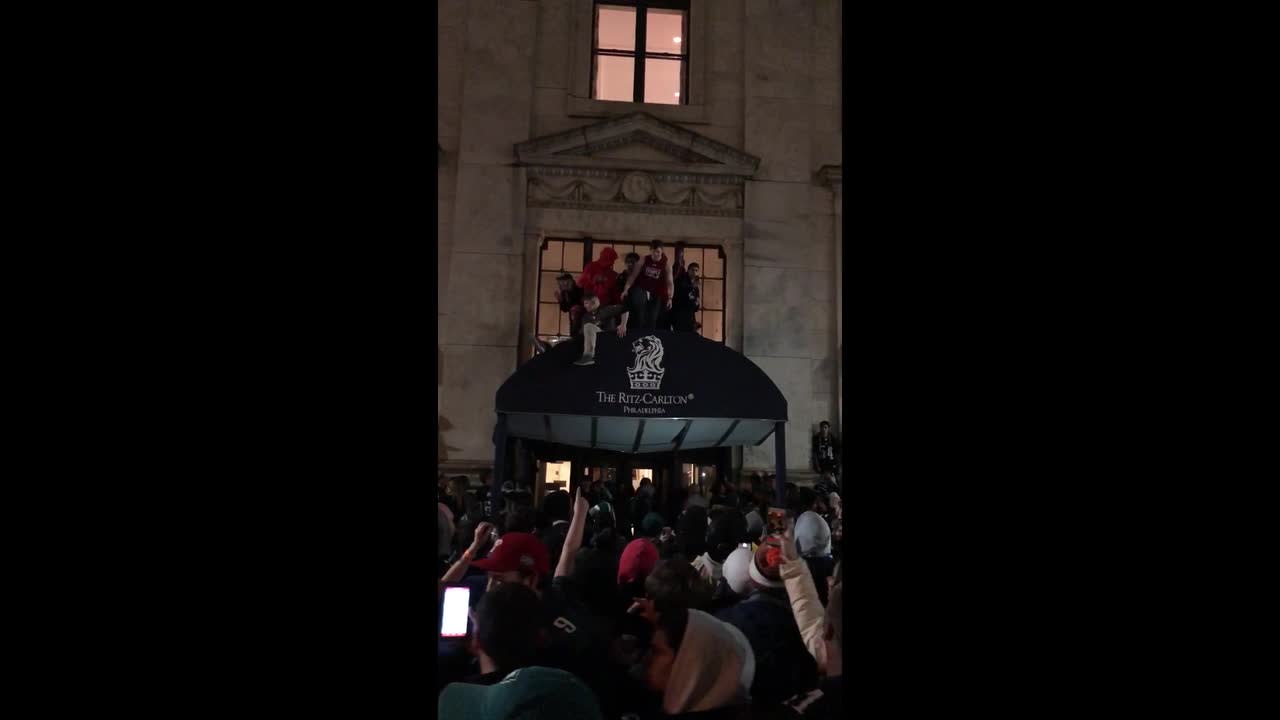 Philadelphia erupts in wild celebrations after ending 58-year Super Bowl  jinx, Philadelphia