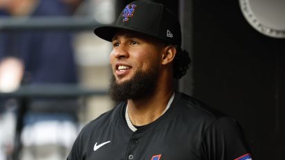 Getty Images - NEW YORK, NEW YORK - MAY 13: Yohan Ramírez #46 of the New York Mets in the dugout before a game against the Philadelphia Phillies at Citi Field on May 13, 2024 in New York City. (Photo by Rich Schultz/Getty Images)