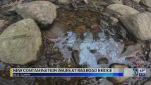 New contamination issues at railroad bridge