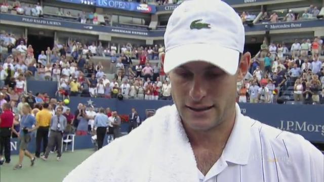 Andy Roddick's Emotional Post-Match Speech