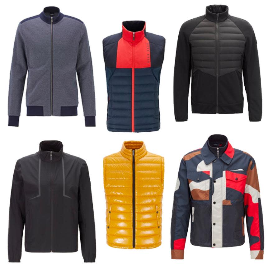 hugo boss golf jacket sale