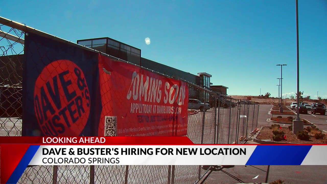 New Dave & Buster's coming soon to Colorado Springs