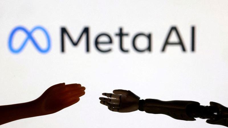 FILE PHOTO: FILE PHOTO: Illustration shows Meta AI logo