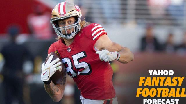 George Kittle needs to be more involved in 49ers' passing game | Yahoo Fantasy Football Forecast