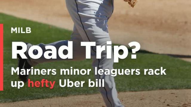 Mariners minor leaguers rack up hefty Uber bill after seven-hour trip