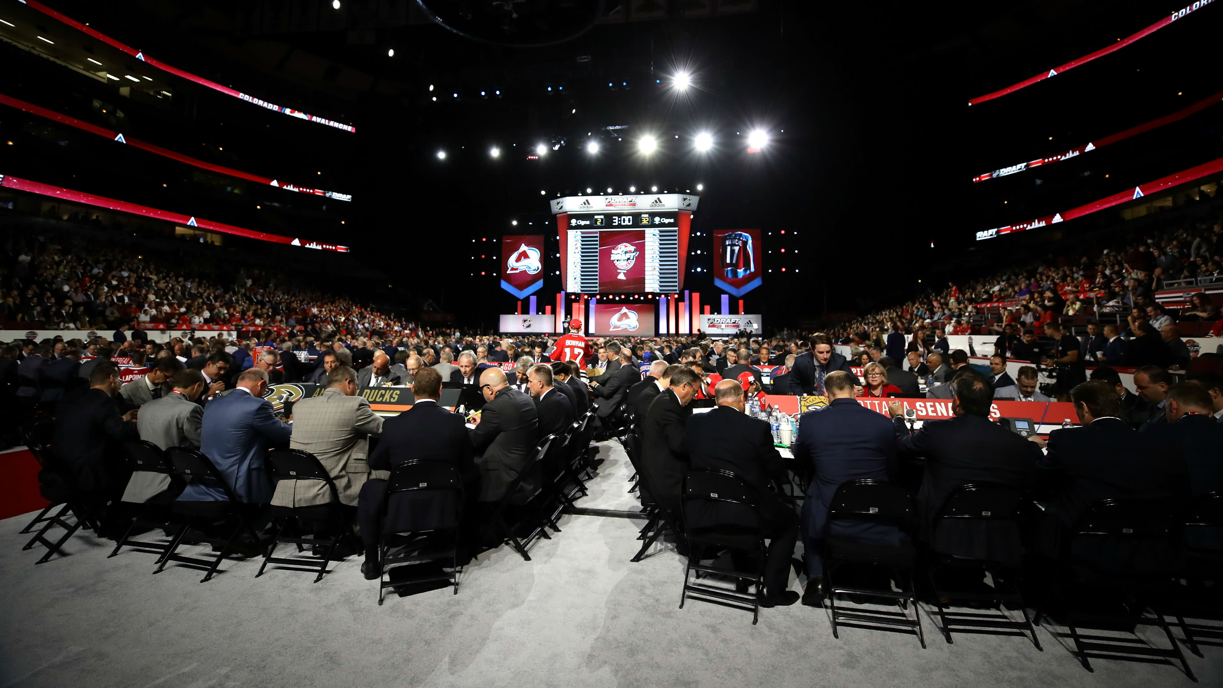 what time does the nhl draft start today