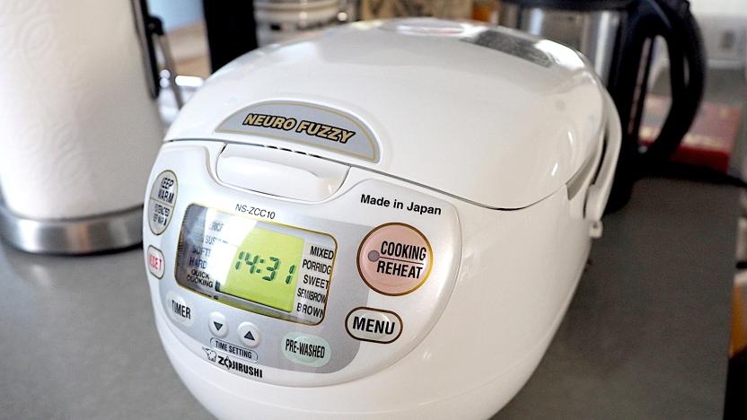 Zojirushi Neuro Fuzzy rice cooker