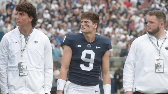 Beau Time: Central York grad debuts in Penn State spring game