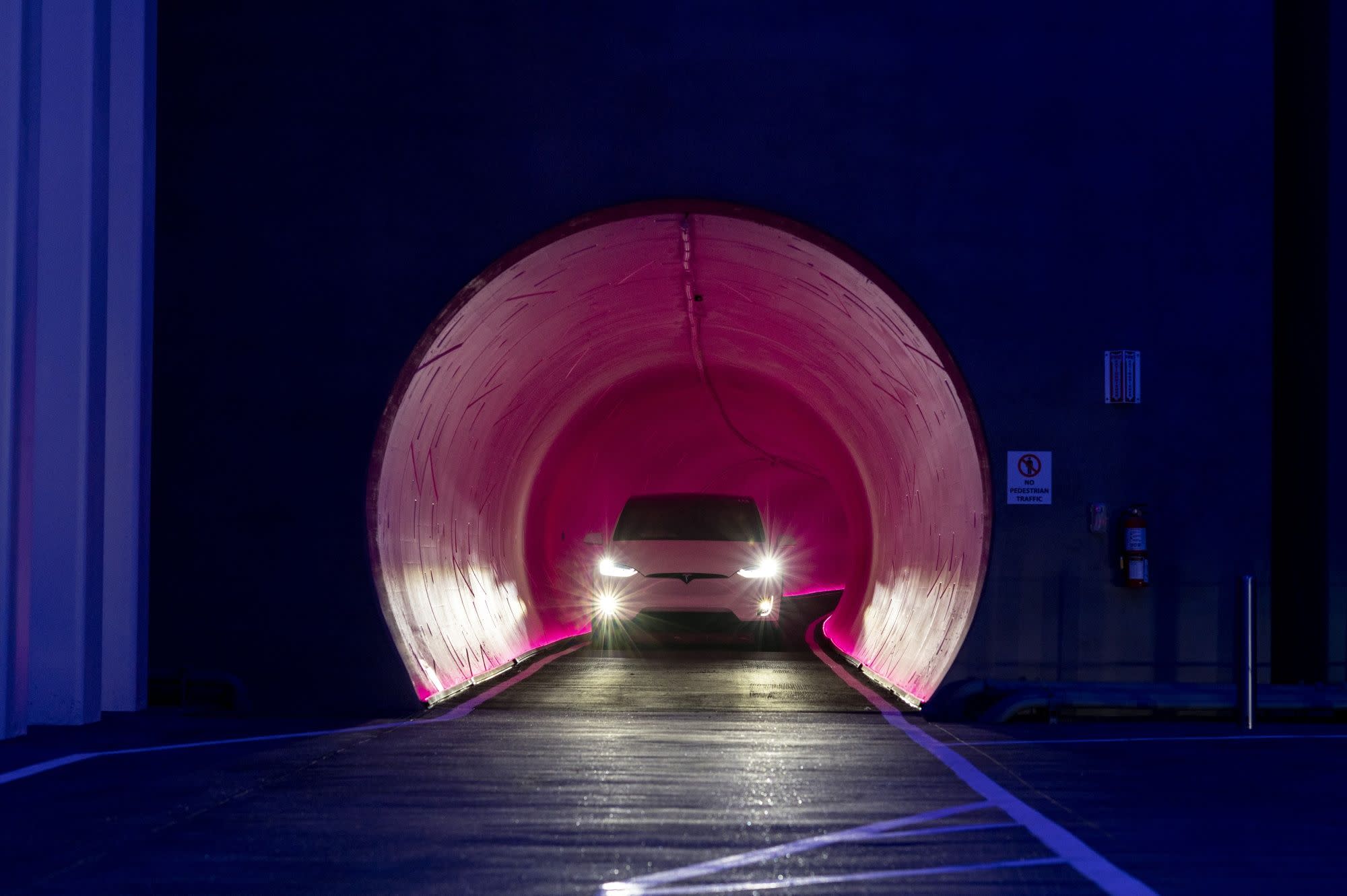 Musk’s Las Vegas Tunnel is Like a Tesla Amusement Park Ride