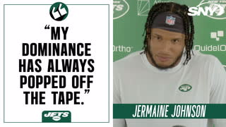 Jermaine Johnson intends to show he's a dominant pass rusher in his second  year with the Jets