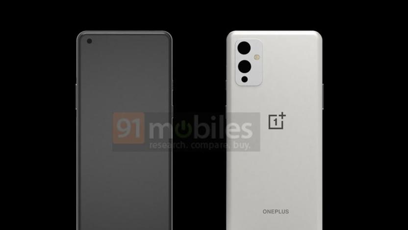 OnePlus 9 render leak