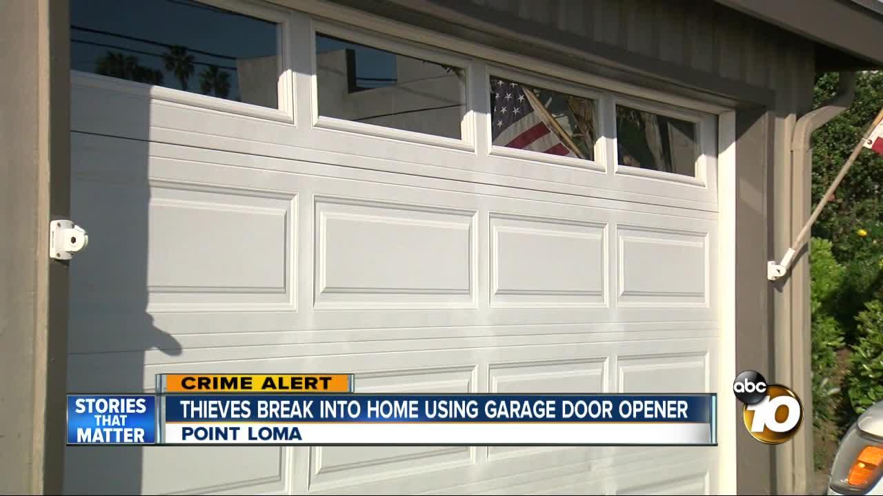 Thieves Try To Break Into Point Loma Home Using Garage Door Opener