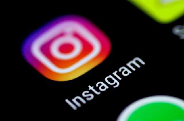 The Instagram application is seen on a phone screen August 3, 2017.   REUTERS/Thomas White