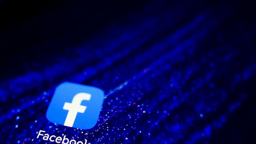 Facebook app logo is displayed on a mobile phone screen for illustration photo. Krakow, Poland on January 23, 2023. (Photo by Beata Zawrzel/NurPhoto via Getty Images)