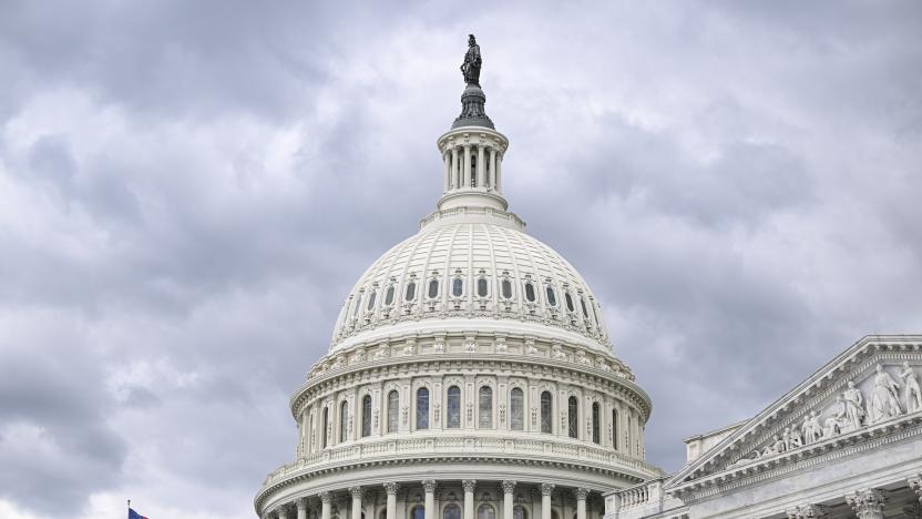 WASHINGTON D.C., UNITED STATES - MAY 3: United States Capitol building is seen in Washington D.C., United States on May 3, 2023. (Photo by Celal Gunes/Anadolu Agency via Getty Images)