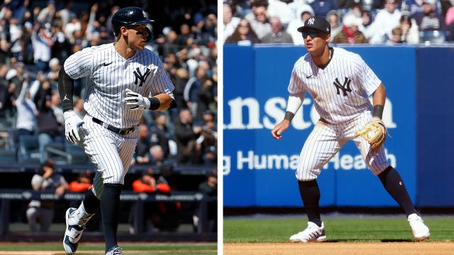 Aaron Judge homers, Anthony Volpe debuts as Yankees beat Giants