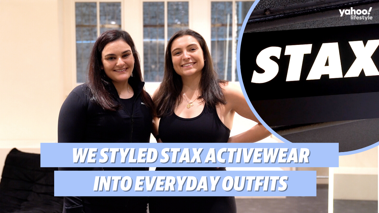 We styled our STAX. activewear into everyday outfits