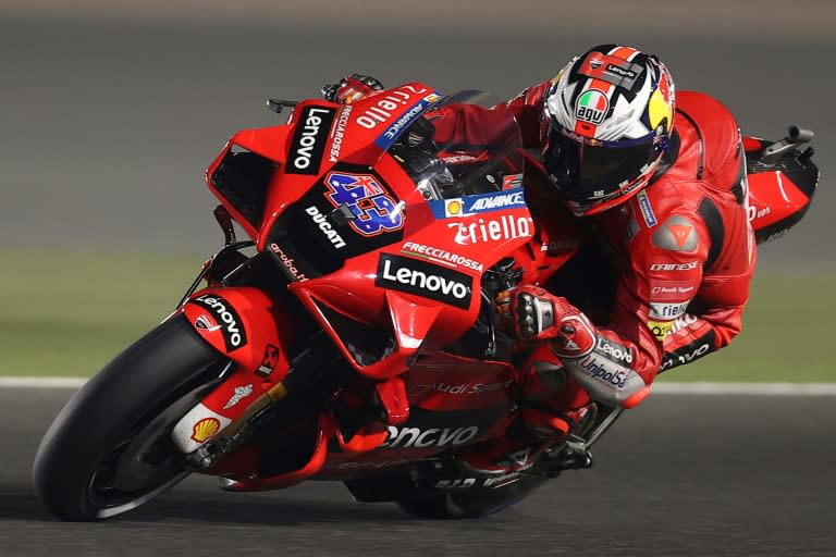 Miller lidera el Ducati Trio en los entrenamientos de MotoGP de Doha