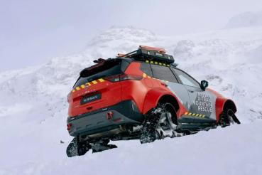 滑雪意外頻傳！Nissan X-Trail 化身救援英雄 換裝履帶爭取搶救時間