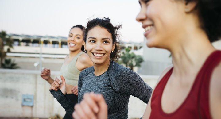 
How to get more mental health benefits from your fitness routine
Experts share simple workout tweaks to help you feel the burn — and feel better.
Exercise outside, find a workout buddy »