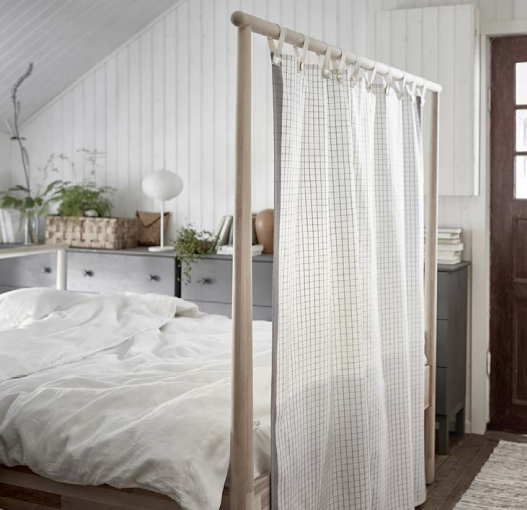 Ikea S Nifty New 349 Bed Multitasks As A Clothes Rack Room