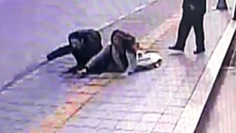 South Korean Couple Disappear In Freak Sinkhole Video