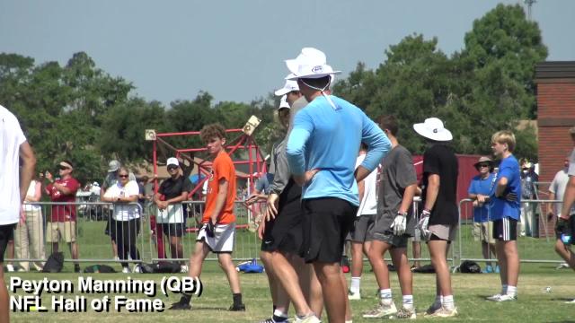 Manning Passing Academy highlights from Friday Night Lights and practice sessions