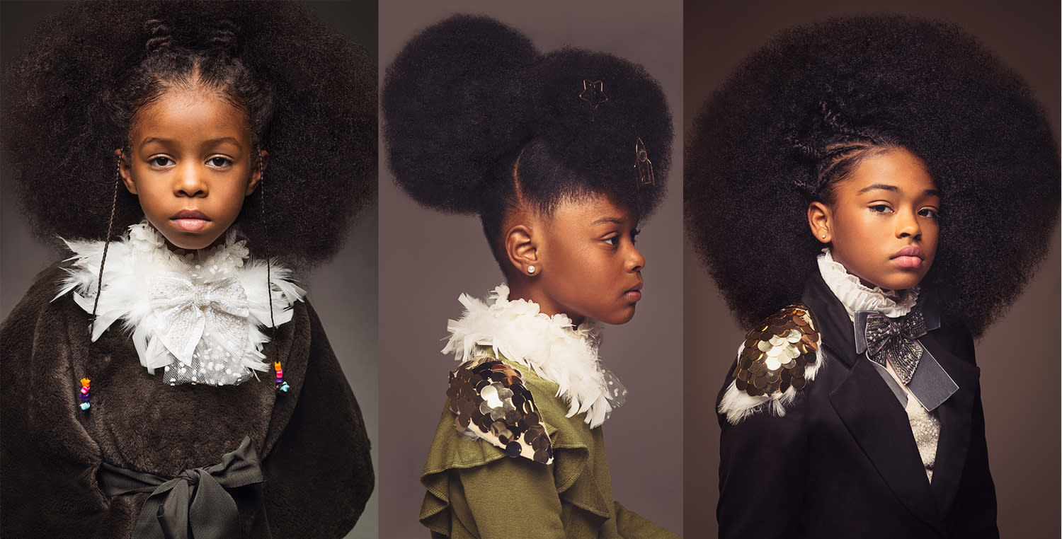 Black Girls Rock Their Natural Hair In Afroart Photo Series