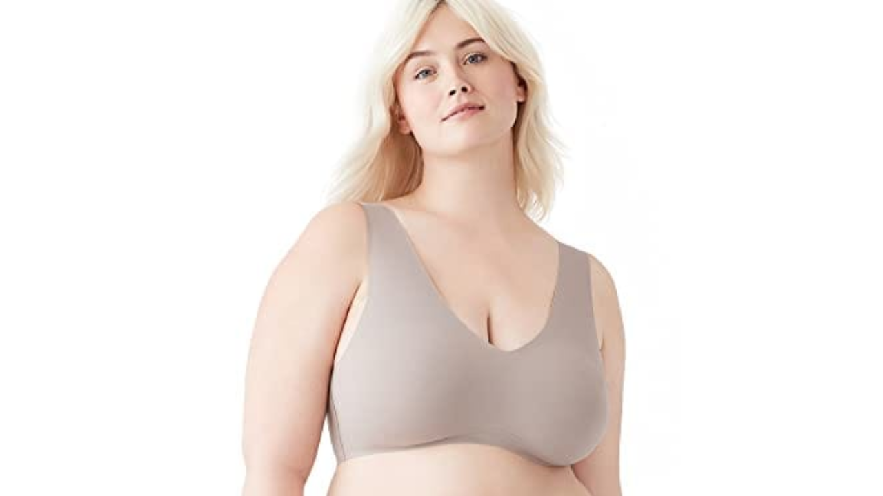 Odeerbi Wireless Lounge Bras for Women 2024 Seamless Plus Size Bra