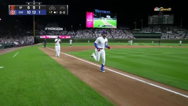 WATCH: Christopher Morel hits 3-run home run to extend Cubs lead