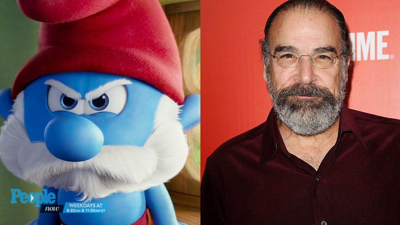 Mandy Patinkin Smurf Smurfing to Smurf Papa Smurf