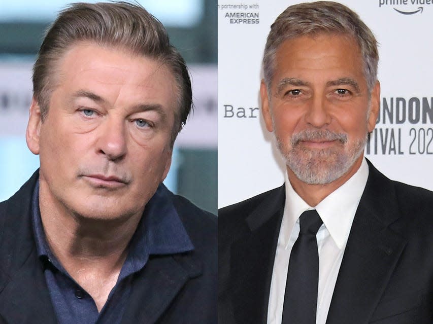 Alec Baldwin said George Clooney's comments about gun safety after the fatal 'Ru..