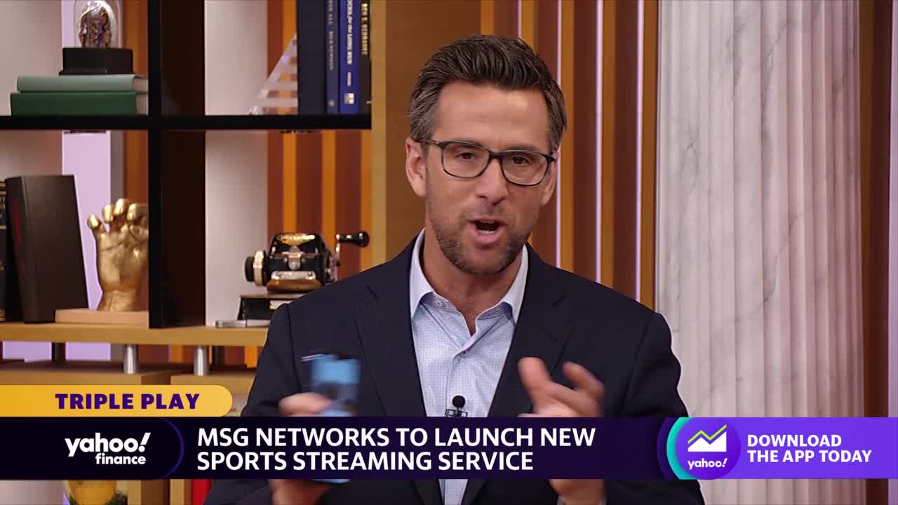 MSG Networks announces streaming service to watch Knicks, Rangers, Islanders games for $10 each Video