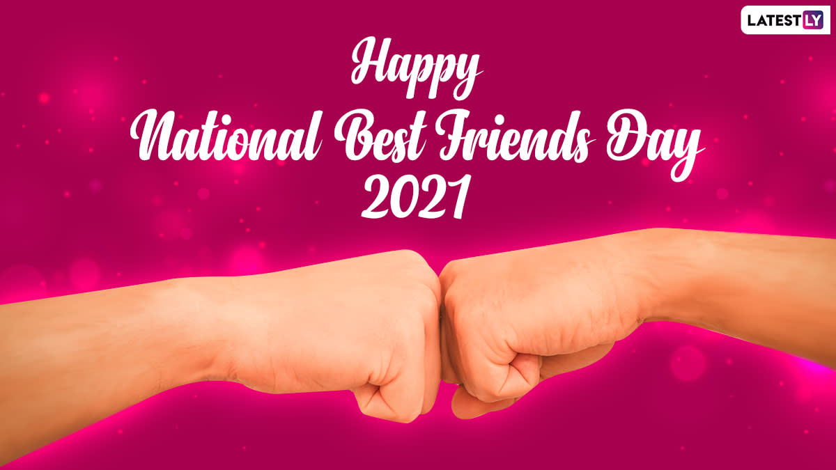 National Best Friends Day (US) 2021 Images, Wishes & Greetings: Quotes on Friendship, WhatsApp ...