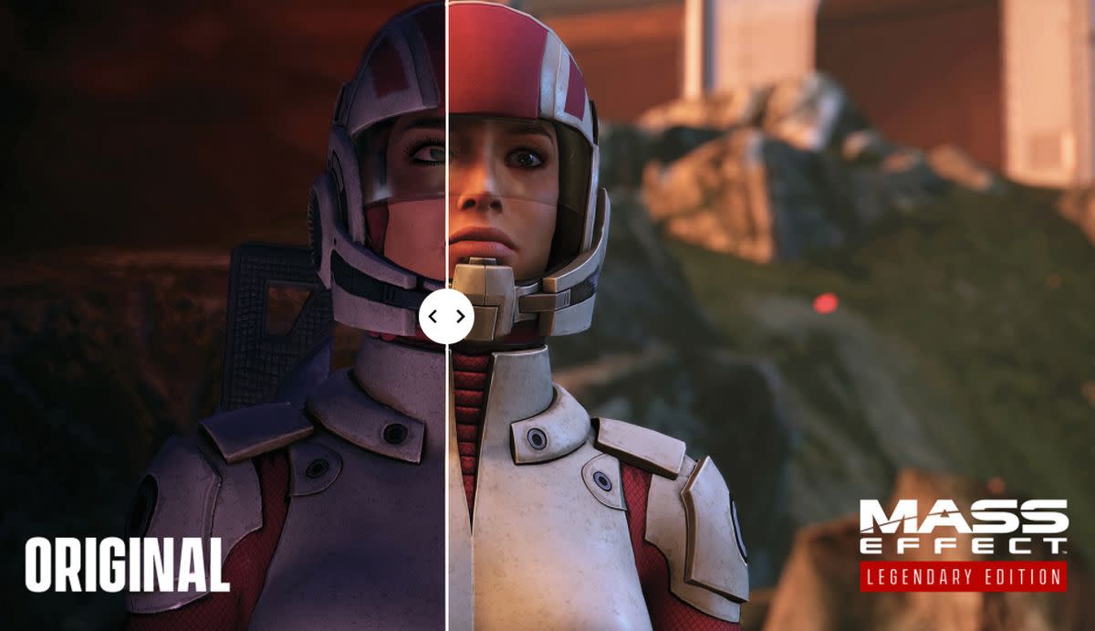 Mass Effect Legendary Edition Comparison Trailer Shows Off The Upgrades Engadget 