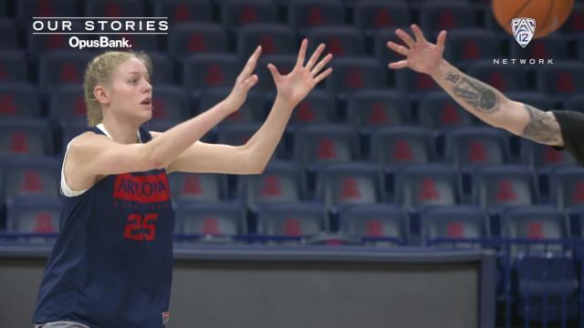 Even with diabetes, Arizona forward Cate Reese excels athletically on 'Our Stories' quick look