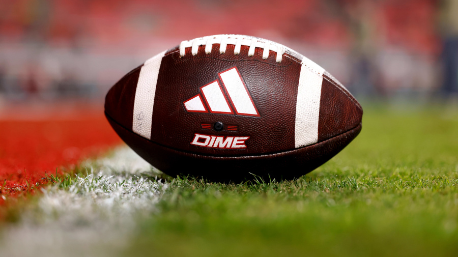 Getty Images - RALEIGH, NORTH CAROLINA - NOVEMBER 4: A detailed view of an Adidas Dime football prior to the game between the Miami Hurricanes and the NC State Wolfpack at Carter-Finley Stadium on November 4, 2023 in Raleigh, North Carolina. NC State won 20-6. (Photo by Lance King/Getty Images)