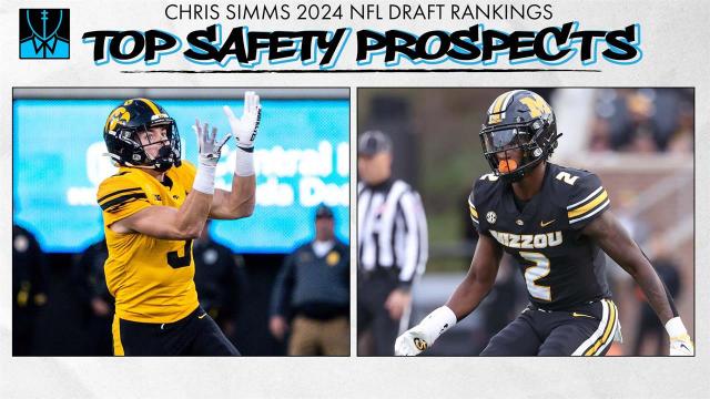Simms' '24 draft rankings: Top safety prospects